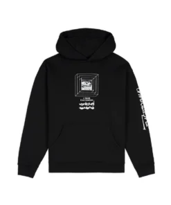 ELECTRONIQUE HOODIE - BLACK