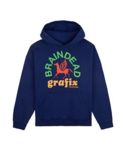 GRAFIX HOODIE - NAVY