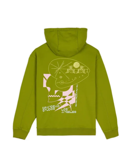 PLAYING WITH FIRE HOODIE - OLIVE